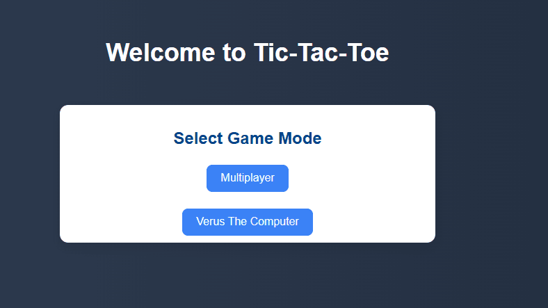 Tic-Tac-Toe Project Image